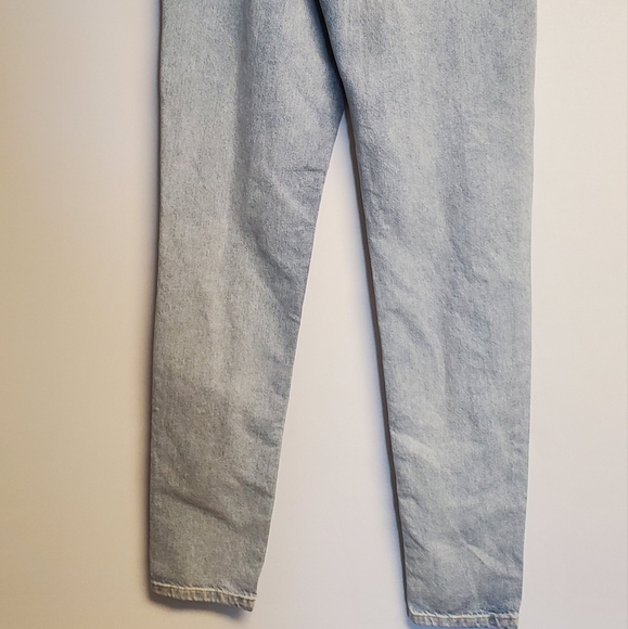 NWT TALL WRATH HIGH WAIST SLASH STRAIGHT LEG DENIM JEANS  2 - Picture 7 of 8